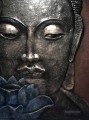 Cabeza de Buda en plata Budismo